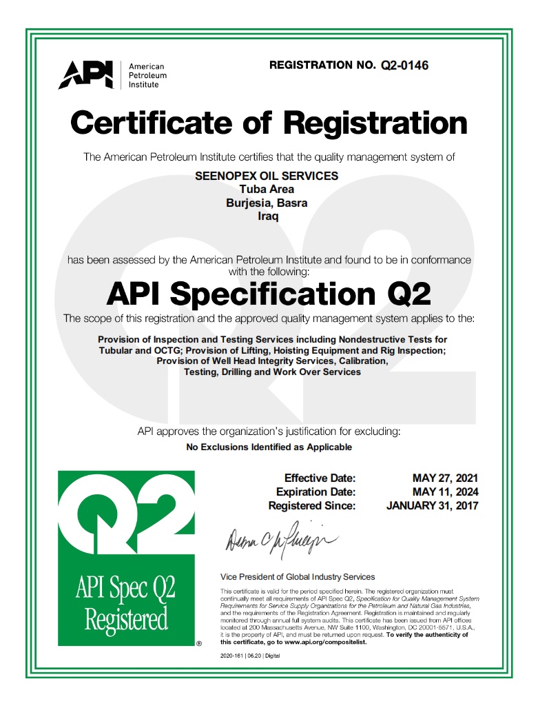 Certificate Q2-0146_001